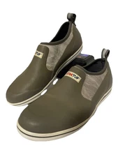 XTRATUF / Men's Size 12 / Slip-On Deck Shoe / Olive Green Used / Great Gift / 