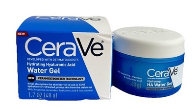 CeraVe HA Water Gel Hyaluronic Acid Ceramides Niacinamide Oil-Free 1.7 oz New
