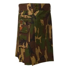 Camouflage Hunter Men's Utility Kilt