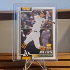 Topps 2026 Series 1 Nick Kurtz #97 Oakland Athletics Rookie Base Baseball Card