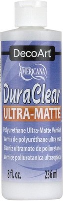 Durable 8 Fl. Oz Americana Ultra Matte Varnish for Interior & Exterior Projects