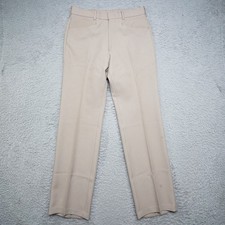 Vintage Levi's Pants Mens 31x32 Tan Action Slacks Straight Leg Trousers Casual