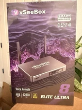Newest vSeeBox Elite Ultra Free Fast Priority Shipping