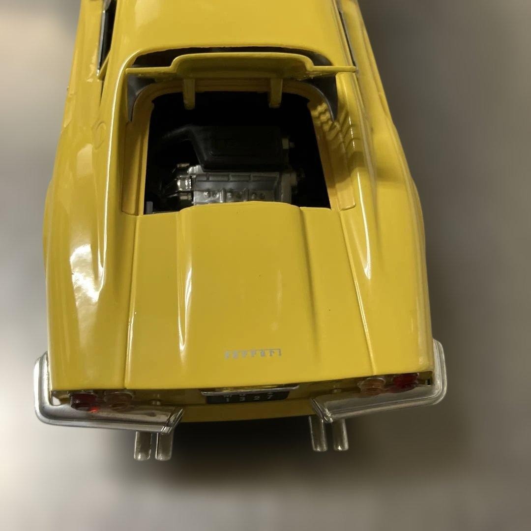 Miniature Ferrari DINO 1/18 Par Anson – Couleur Jaune, état D'occasion