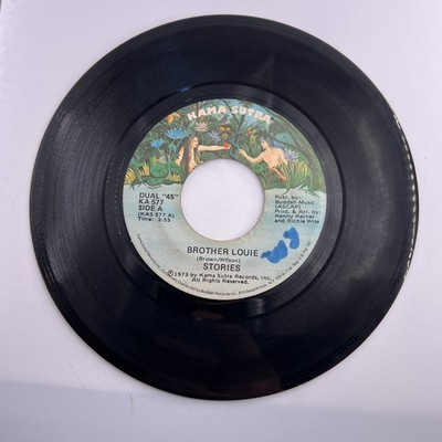 Vinyl 45 RPM Record - Stories - Brother Louie / What Comes After