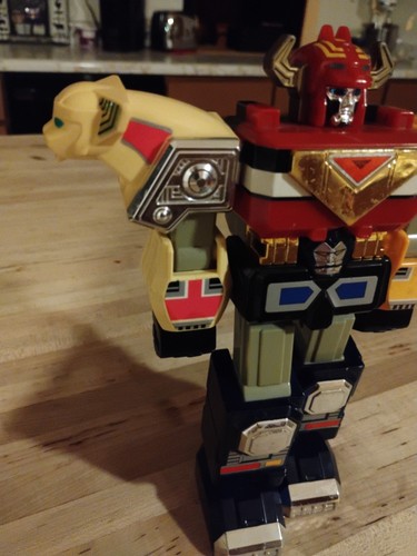 Power Rangers Deluxe Lost Galaxy Megazord Bandai 1998 Robot Transformers Vintage - Picture 10 of 13