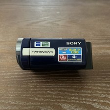 Sony Handycam DCR-SX45 Blue Digital Camcorder With Battery  Charger