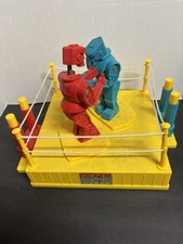 Vintage Mattel Rock'em Sock'em Robots Classic 2 Player Boxing Game Toy 2001