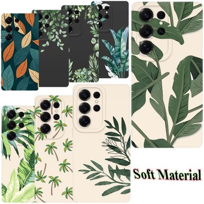 For Samsung Galaxy A36 A16 S25 Edge S24 FE S26 Robust TPU Leave Phone Case Cover