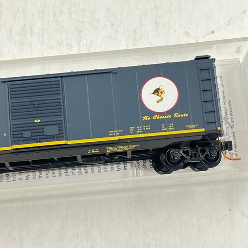 Micro Trains N Scale Chesapeake & Ohio C&O 21494 50' Standard Boxcar #03100076 - Picture 5 of 6