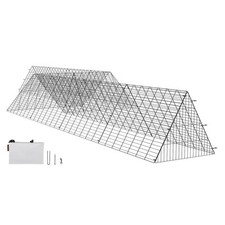 VEVOR Chicken Tunnels 287x78.7x24.2 inch Portable Chicken Tunnels for Outside