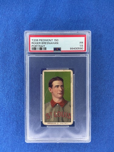 Roger Bresnahan [Portrait] 1909 T206 Piedmont 350 card