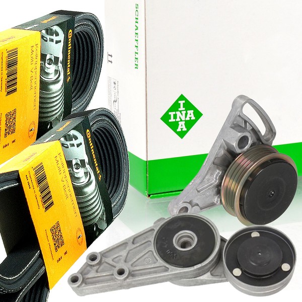 Conti 5PK1300 4PK855 Keilrippenriemen-Satz + Spanner FüR Audi VW Skoda-image