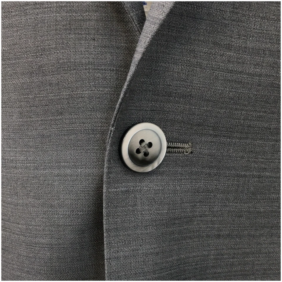 ZANETTI Mens Blazer Sport Coat Casual Jacket Size 40S Slim Fit Wool Suit - Image 3 of 4