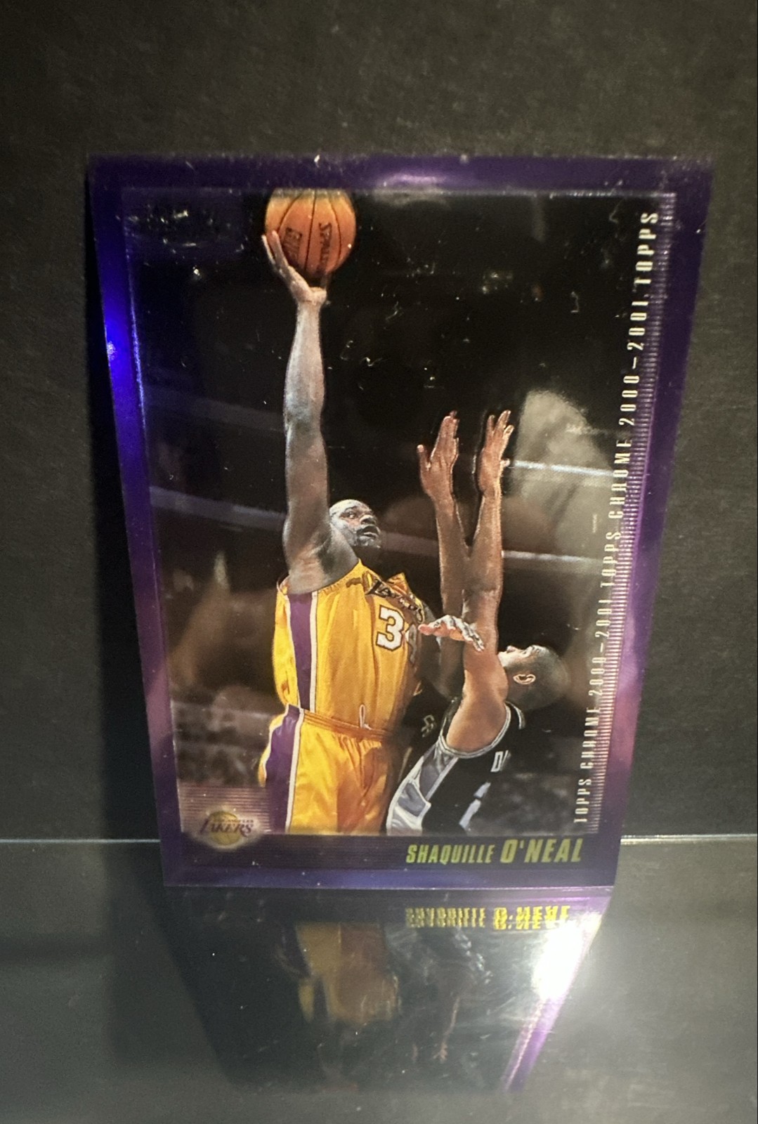 2000-01 Topps Chrome - Shaquille O'Neal #8 Refractor