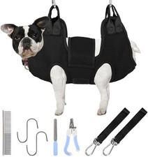 Dog Grooming Hammock for Small Dogs Pet Hammock for Nail Trimming Dog Sling.
