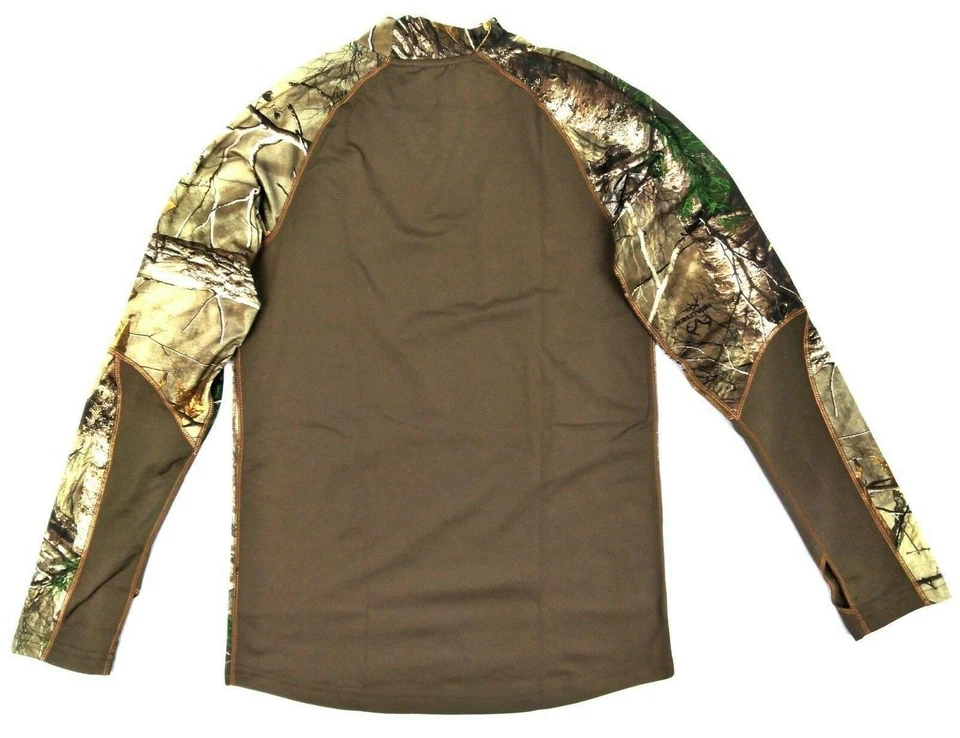 Field & Stream Youth Base Layer Defense Midweight Mock Neck Realtree Extra - Image 3 of 4
