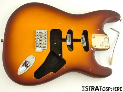 American Performer Fender Timber Strat BODY W. HARDWARE HoneyBurst CLOSEOUT.
