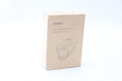 AUKEY Phone Camera Wide Angle Macro Lens Clip-On Kit Black For iPhone Android