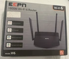 WiFi 6 Router ECPN AX1800 5 GHz Dual-Band Gigabit WiFi Router, Model W6