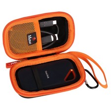 Hard Carrying Case Fits for 1 Pack SanDisk Extreme Portable External SSD 500G...