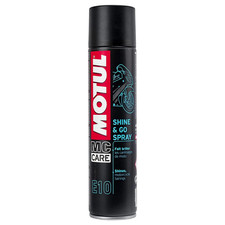 Motul E10 Shine & Go Spray 400ml Spray Lucidante Carene Moto Scooter