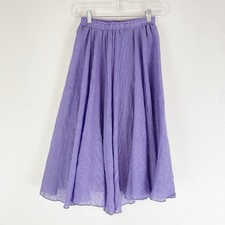 Ochenta Skirt Girls Size 150 10-12 Boho Cottagecore Fairycore Whimsical Purple