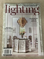 "Lighting" ~ TRADITIONAL HOME MAGAZINE 2025 ~ Pro Tips & design trends