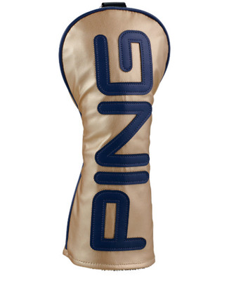 Ping Golf Japan HC-U2507 Color Code Headcover Fairwayholz Gold Neu
