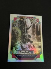 Disneyland 70th Anniversary Topps Trading Cards  Then and Now Chrome Foil