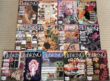 Lot of 13 Rug Hooking Magazines 2008/2009 w/ Intact Patterns