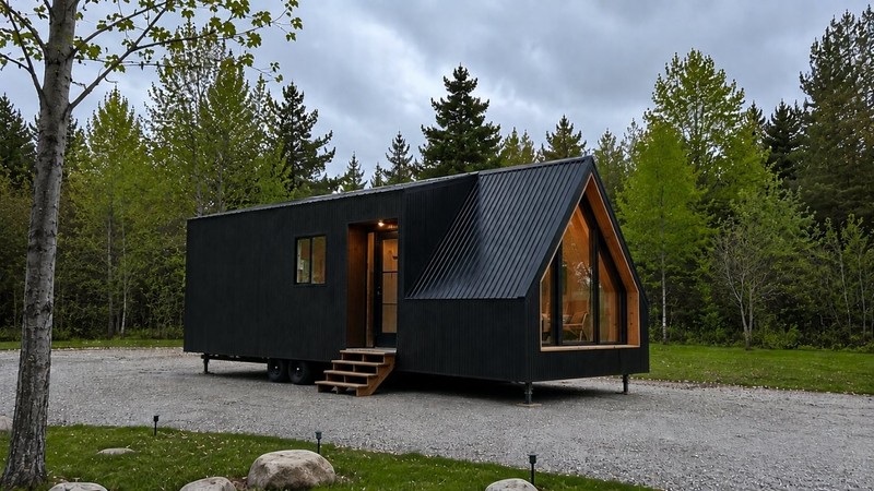 Modern A-Frame Cabin Park Model