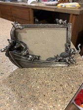noahs ark pewter picture frame