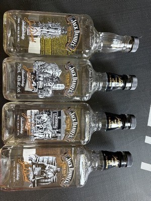 JACK DANIELS -Scenes from Lynchburg - 1-2-3-4 Four Total NO ALCOHOL