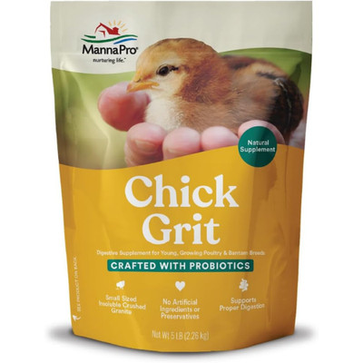 Manna Pro Chick Grit Digestive Supplement for Young Growing Poultry & Bantam Bre