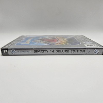 SIM City 4 Deluxe Edition Game (classics) PC 2 Disc Set Complete