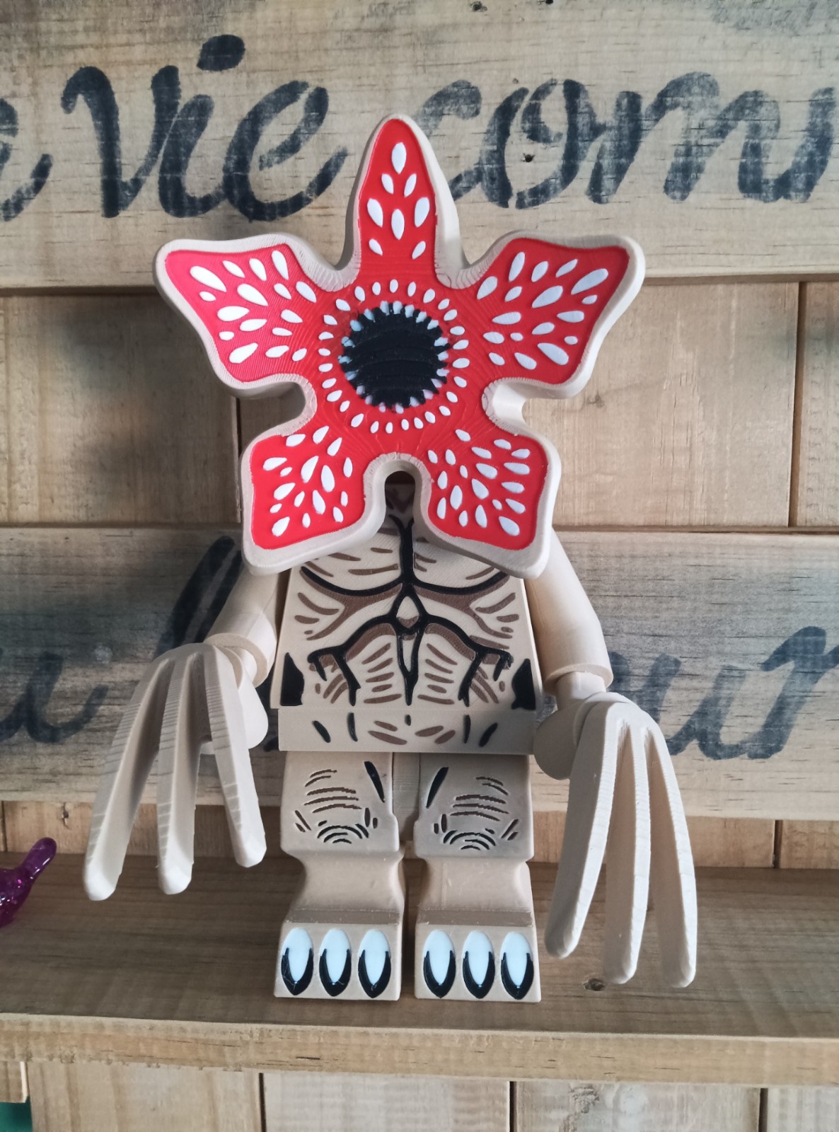 Statue Demogorgon Stranger Things en impression 3D pour déco geek