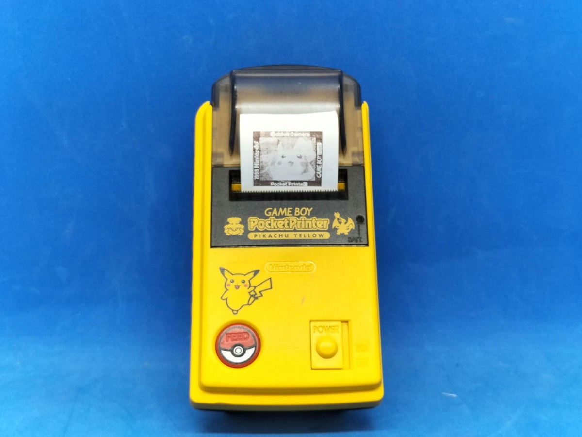 【新品未使用】ポケットプリンタ　ピカチュウ　イエロー ポケットプリンタ（ピカチュウイエロー）起動確認済 - メルカリ