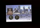 2000 HM Queen Elizabeth II Royal Visit Mercury Australian Coins Cover.