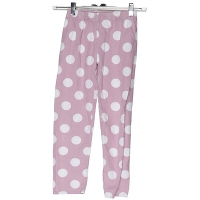 Zeeman, Pyjamahose, Größe: 134/140, Pink/Weiß, Baumwolle, Gepunktet #r16