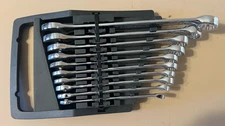 New/Open Set - Crescent 10 Piece 12 Point Metric Wrench Set CCWS3-05 8mm to 19mm