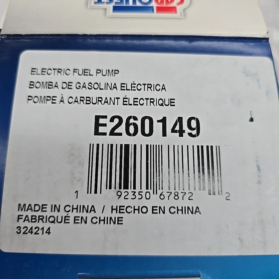 Bomba de combustible eléctrica en línea CARQUEST E260149 Foto 2 de 4