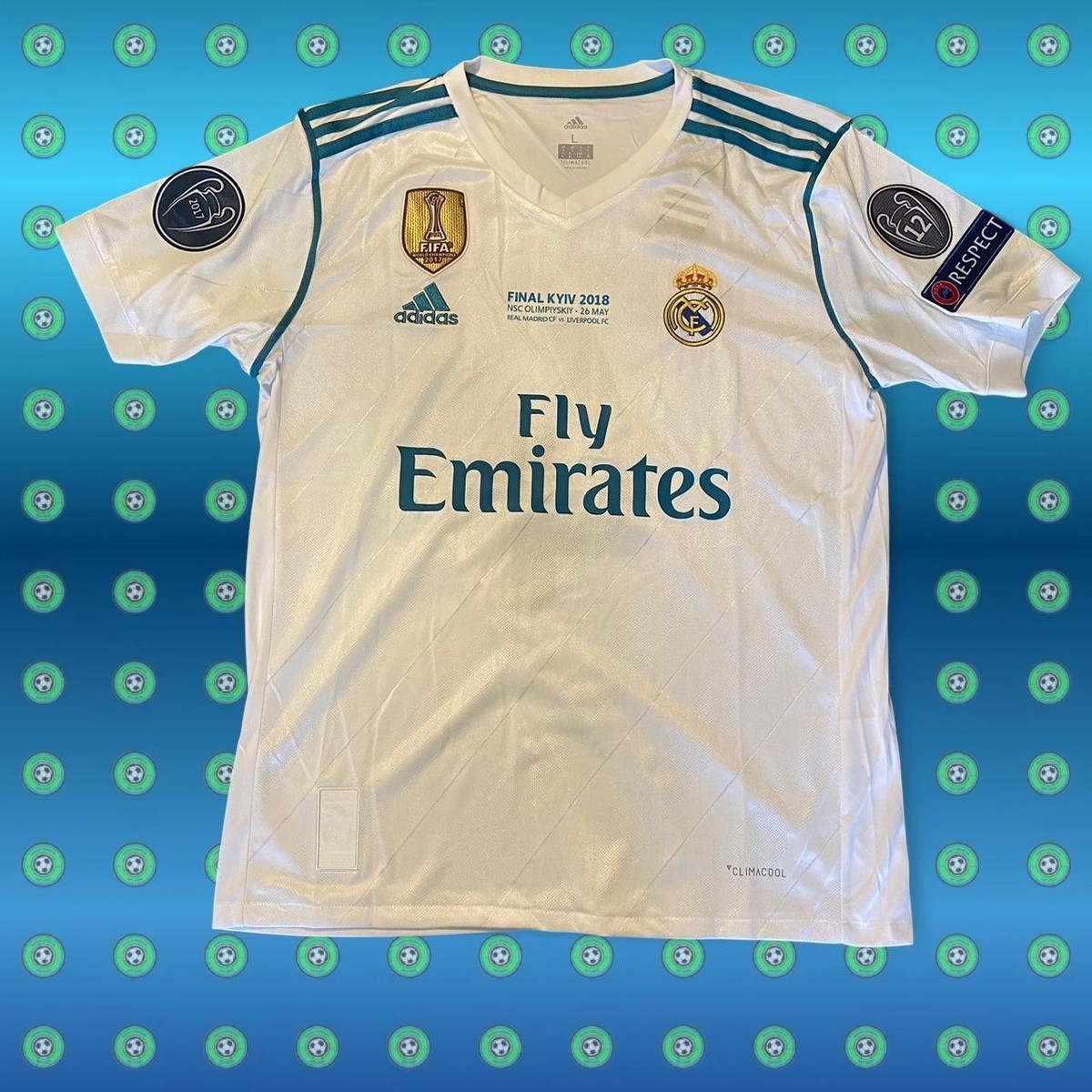Sergio Ramos Real Madrid 2018 Champions League Final Jersey