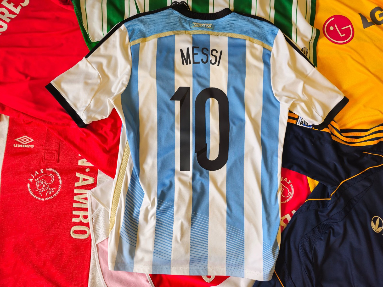 Lionel Messi Argentina original jersey L