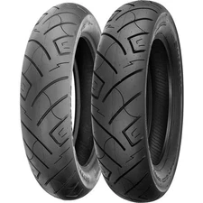 100/90 19, 170/80 15 SHINKO SR777 REINFORCED A/B FRONT & REAR TIRE