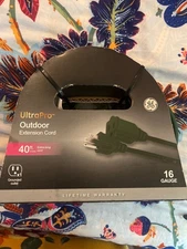 GE UltraPro 1-Outlet Grounded 40 Ft Extension Cord Outdoor 16AWG Green (81599)