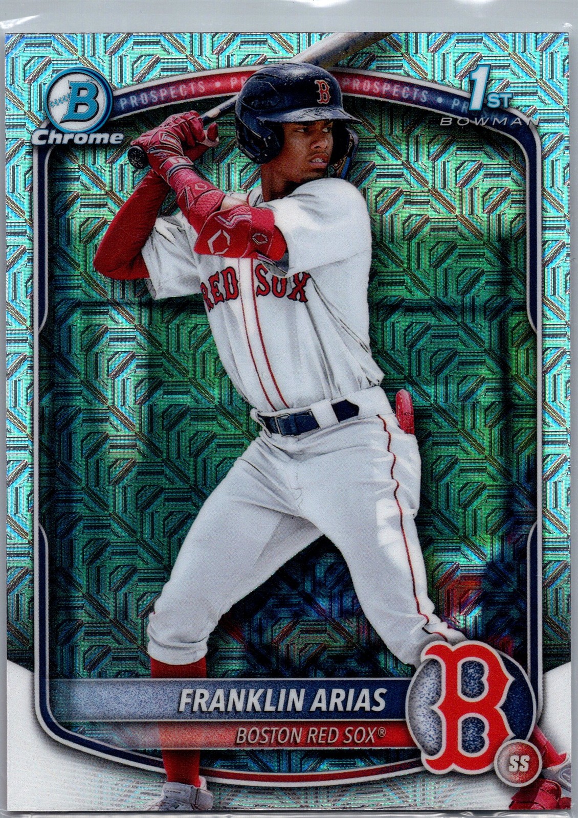 2025 Bowman - Chrome Prospects Mojo Refractor #BCP-67 Franklin Arias