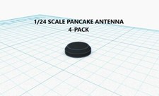 124 Police Fire Ems Pancake Style Antenna 4-pack Led Build Custom Diorama 124 Police Fire Ems Pancake Style Antenna 4-pack Led Build Custom Diorama