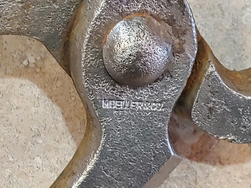 RARE ANTIQUE Mueller 8" FARRIERS HORSE NIPPERS PLIERS Nail Puller & Prybar USA - Picture 5 of 12