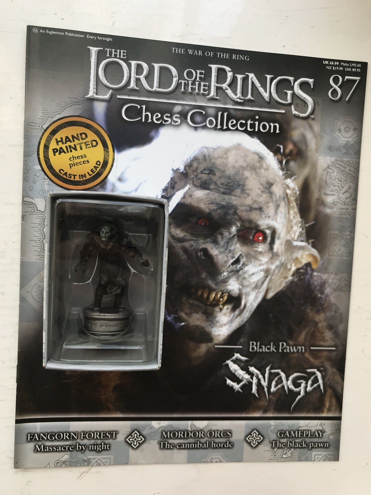 LORD OF THE RINGS CHESS COLLECTION ISSUE 87 SNAGA EAGLEMOSS FIGURE FIGURINE